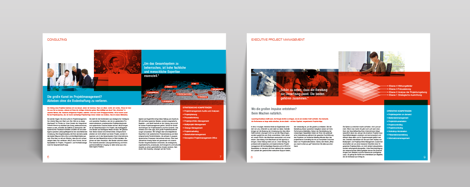 Markenentwicklung und Corporate Design für Project Solutions